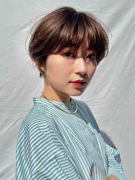 マックス フォー ヘアー(MAX FOR HAIR) 【デザインカット】マッシュショート×細めハイライト◎