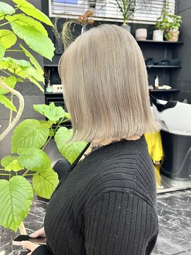 チュダック(ChuDuck) 韓国風《ミルクティー》ブリーチ/ケアブリーチ/ダブルカラー