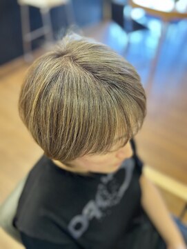 ピッカヘアーデザイン(PICKA hair-design) ナチュラル白髪ぼかし