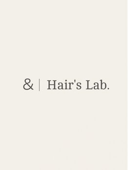 ヘアーズラボ(Hair’s Lab.)の写真/《Hair’s Lab.》で贅沢な時間を。カウンセリング&カラーのこだわりが詰まった空間をご提供ー。
