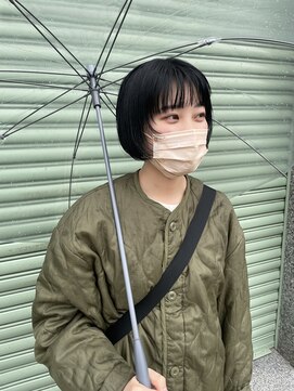 イナズマヘアー(INAZUMA HAIR) ボブに飽きたらこれ！ボブウルフ