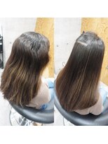 ヘアテリア リュウ 大塚(hair teria ryu) 縮毛矯正/髪質改善/シルキーストレート/艶カラー