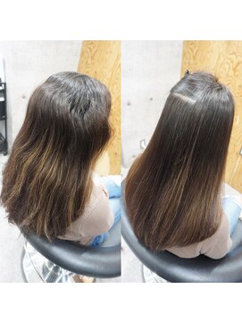 ヘアテリア リュウ 大塚(hair teria ryu) 縮毛矯正/髪質改善/シルキーストレート/艶カラー