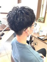 コアフィールフィス(COIFFURE fils)&nbsp;【見附　今町】似合わせパーマ　黒髪