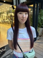 コレットヘアー ザモリオカ(Colette HAIR the MORIOKA) ブリーチなし/ワインレッド