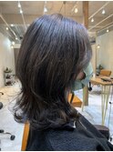 ゆるふわミディアムロング