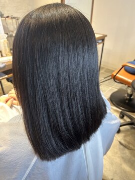 アフェイス(Aface) 髪質改善縮毛矯正&トリートメント+カット 20代30代40代50代