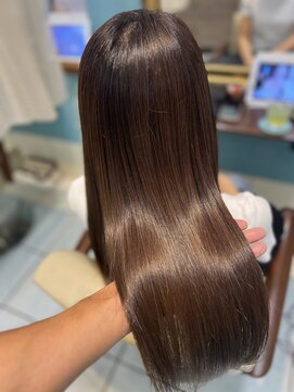 ニチカ 銀座(NYCKA) 縮毛矯正＋カラー＋髪質改善トリートメント