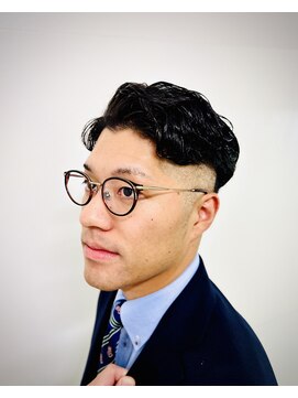 ヒロギンザバーバーショップ 新宿店(HIRO GINZA BARBER SHOP) ナチュラルパーマ