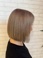 ビス ヘア アンド ビューティー 西新井店(Vis Hair＆Beauty)&nbsp;ブリーチカラー/ミルクティーカラー/ボブスタイル