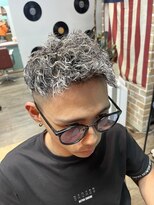 メンズグルーミングナンバーナイン(MEN'S GROOMING NUMBER NINE)&nbsp;ホワイトメッシュツイスパ/メンズサロン/メンズパーマ