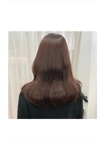 バレッタ (Barrette)&nbsp;ブリーチなしピンクブラウン