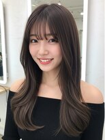 エル 新小岩(elu)&nbsp;美髪/ワイドバング/レイヤーカット/くすみベージュ/新小岩駅