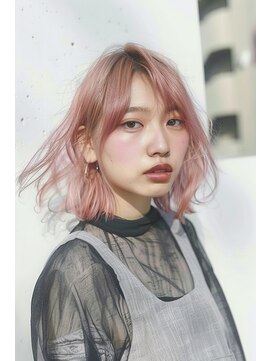 ラナ 新宿(lana) くびれヘア/ミディアム/肩下/前髪/【lana hair 新宿】