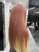 ラピス 渋谷本店(Lapis) ピンクベージュカラー/ハイトーン/髪質改善/レイヤーカット