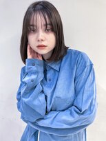 サーカス バイ ビュートリアム 青山(CIRCUS by BEAUTRIUM)&nbsp;30代・40代　ボブ　ミディアム　切りっぱなし　結べる長さボブ