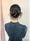 艶ツヤ韓国カチモリヘア★結婚式お呼ばれヘア