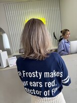 デビュー 沖縄泡瀬店(Debut)&nbsp;くびれヘア/アプリコットオレンジ/ハイライトカラー/○○○○