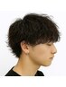 メンズNo. 1！人気！当日可◆men's　カット＋最新ケアパーマ