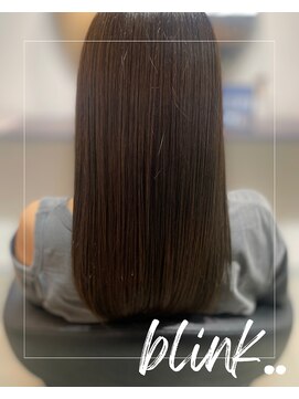 ブリンク(blink..) 髪質改善カラー（オリーブベージュ）