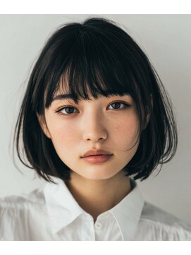 ルシードスタイル アウラ 松戸市五香(LUCIDO STYLE Aura) うる艶サラサラショート【松戸#五香#白髪染め#カラー#髪質改善】