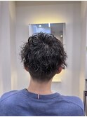 ショートスパイラルパーマ