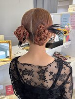 テクライズ 豊橋店(TECHRISE)&nbsp;☆結婚式ヘア、カチモリ、ツインアレンジ、ヘアセット☆