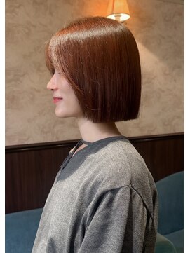 ロンド 銀座(Lond) ◆ オリーブグレー/ボブ/顔周り/レイヤー/髪質改善/縮毛矯正70