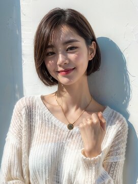 ロープ 自由が丘(lowp) ストレートボブ