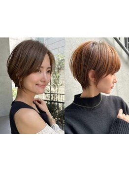 業界TOPクラスのカット技術でトレンドを取り入れながらあなたに似合う「褒められショートヘア」をご提案＊