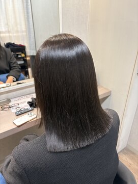 縮毛矯正 髪質改善トリートメント