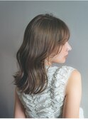 ALLY阿部　ブリーチなしカラーの柔らかさと伸ばしかけヘアー