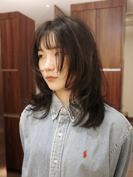 ビュートリアム265(BEAUTRIUM 265) ◆ロングレイヤーカット/銀座/暗髪/ハイレイヤーウルフ/小顔ヘア