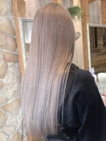 ラグーン(LAGOON)&nbsp;ホワイトミルクティーベージュ/バレイヤージュ/ケアブリーチ