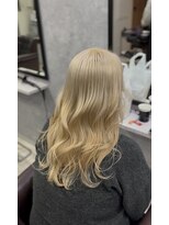 グラッジ 池袋(GLADGE)&nbsp;ブリーチ３回～ホワイトブロンド