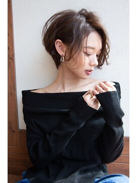 ヴェイン 渋谷(vain) スモーキーカラー　ショートレイヤー