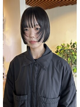 アペロ 柏(Apero) ボブ/レイヤーカット/オリーブベージュ/前髪カット/柏美容室