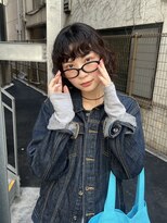 リラス 博多(rilas)&nbsp;前髪パーマ　くるくるパーマ　カーリーヘア　パーマスタイル