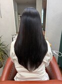 絹髪ストレート×髪質改善