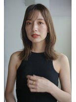 エインアンリー 明治神宮前(AIN.ANLY.)&nbsp;ミディアムパーマ、ミディアムパーマゆるめ、ニュアンスパーマ