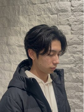 アース 藤沢店(HAIR&MAKE EARTH) 【メンズ】フェザーパーマ　藤沢/パーマ/デザインパーマ