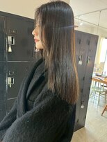 ヘアーアイストゥーレ(HAIR ICI TRE)&nbsp;髪質改善透明感カラー×美髪レイヤーカット◎艶髪モカブラウン