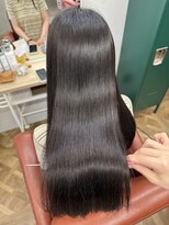 マルクヘアケア(MALQ HAIR CARE) 髪質改善カラー × 艶髪ロング