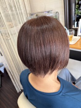 ルオーレの写真/気になり始めた白髪も賢くケア。朝の時間を有効活用して、いつまでも若々しくツヤのある髪をキープ。