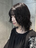 ラヴィズム 栄店(LUVISM)&nbsp;ミディアム/ボブ/レイヤー/顔周りレイヤー/パーマ/艶カラー