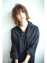 ルアウ ヘアアンドメイク(LUAU Hair&Make) ラフ感たっぷり大人の切りっぱなしボブ