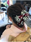 成人式のヘアアレンジ♪