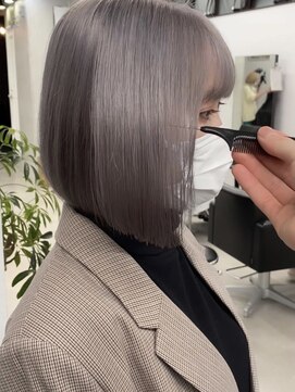 キラ 原宿(KILLA) ラベンダーグレージュ/メルティカラー/ビタミンカラー/小顔ボブ