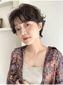20代30代ショート無造作パーマ　Link下道