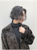 細かめウェーブのニュアンスボブ【AND CHILL渋谷】